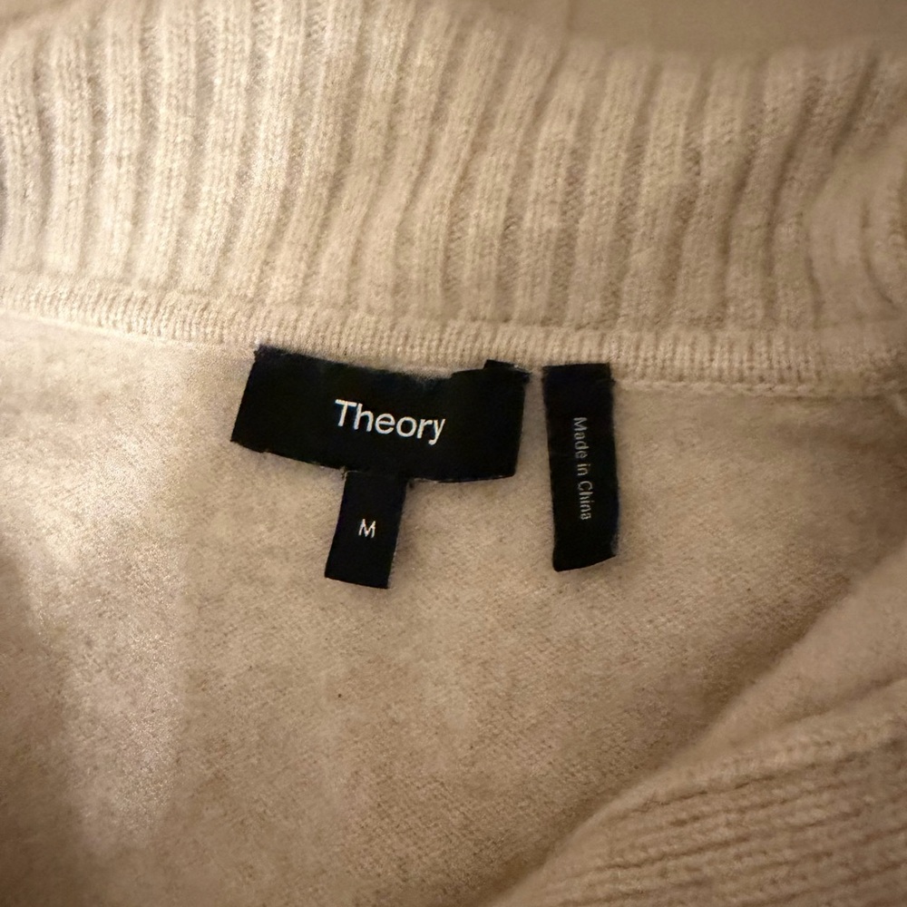 Theory Off-White Knit Pullover - Picture 2 of 2